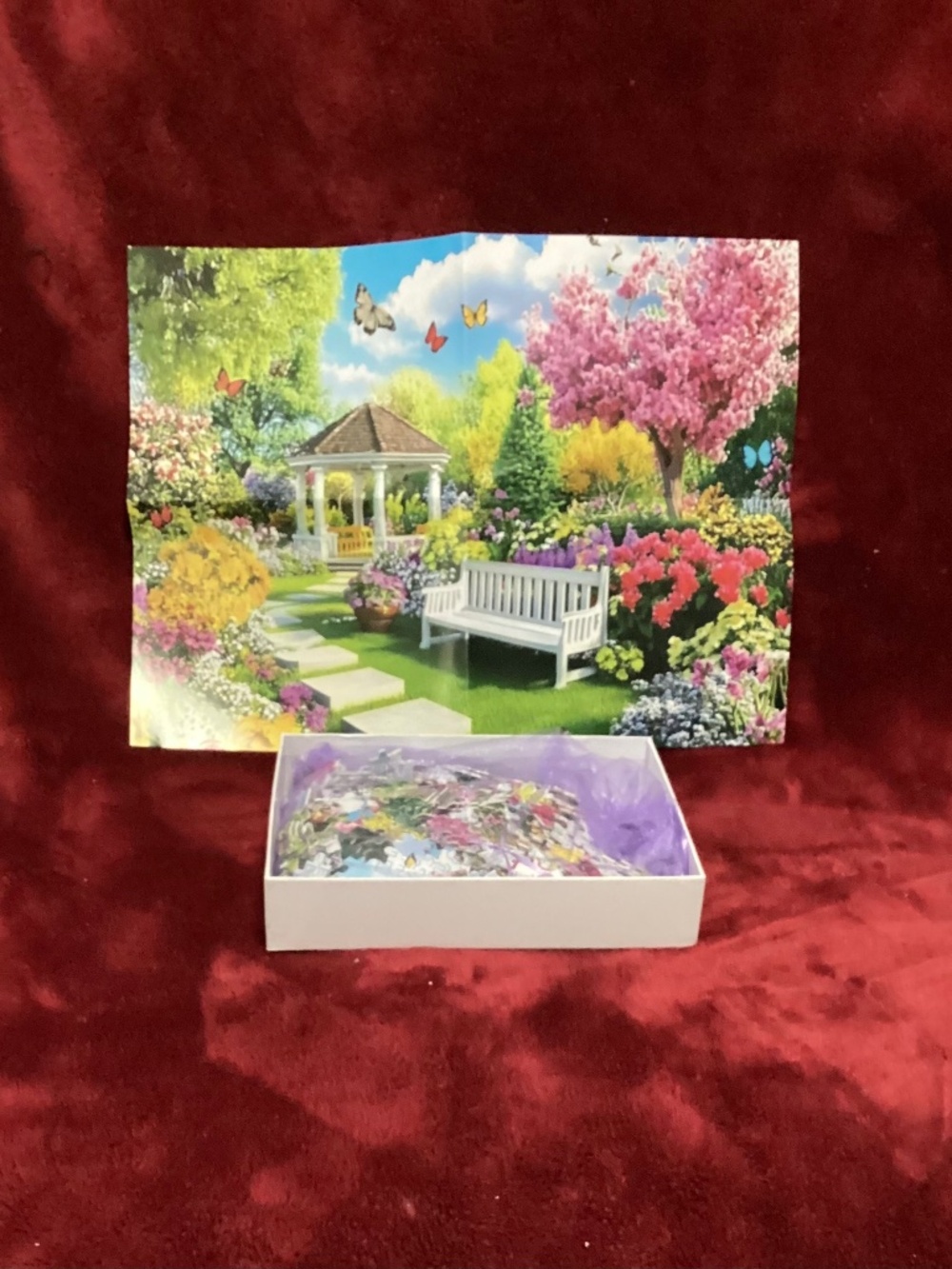 500 Piece Garden Bench Puzzle